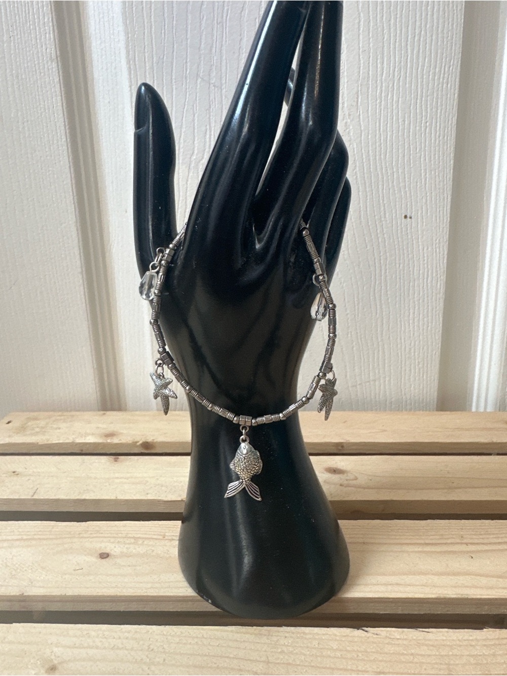 Custom Silver Tone Bracelet